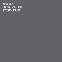 #606367 - Storm Dust Color Image